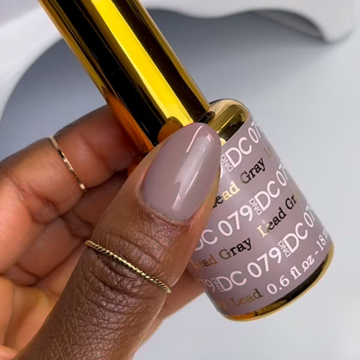 DND DC #79 Lead Gray – nail swatch