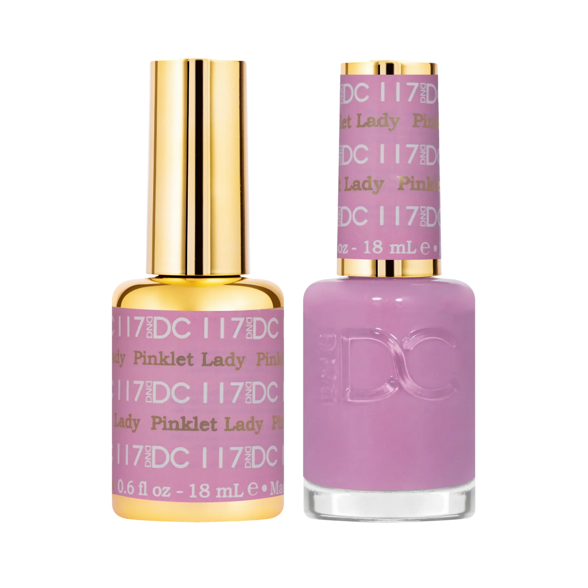 DND DC #117 Pinklet Lady - Gel Polish Duo – Sunshine Nail Supply