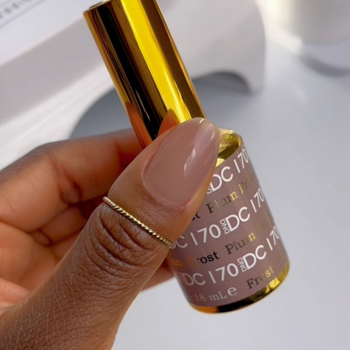 DND DC #170 Plum Frost – nail swatch