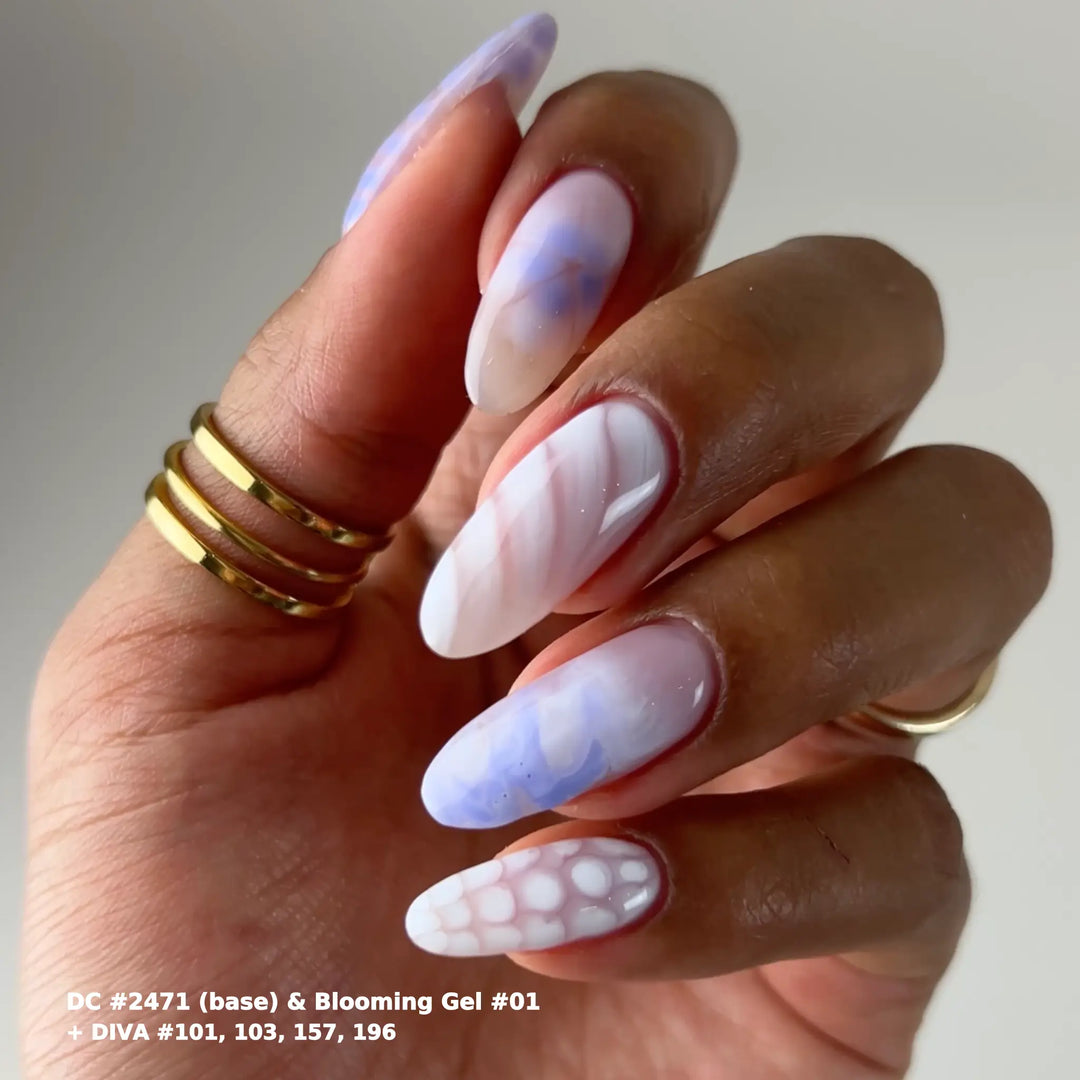 DND Diva #101 Cotton Candy Lilac – nail art