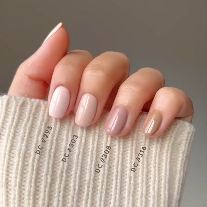 DND DC #308 Nostalgia – nail swatch 2