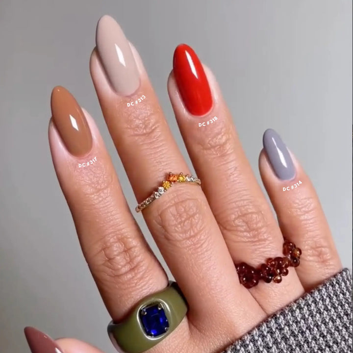 DND DC #314 Dusk Till Dawn – nail swatch