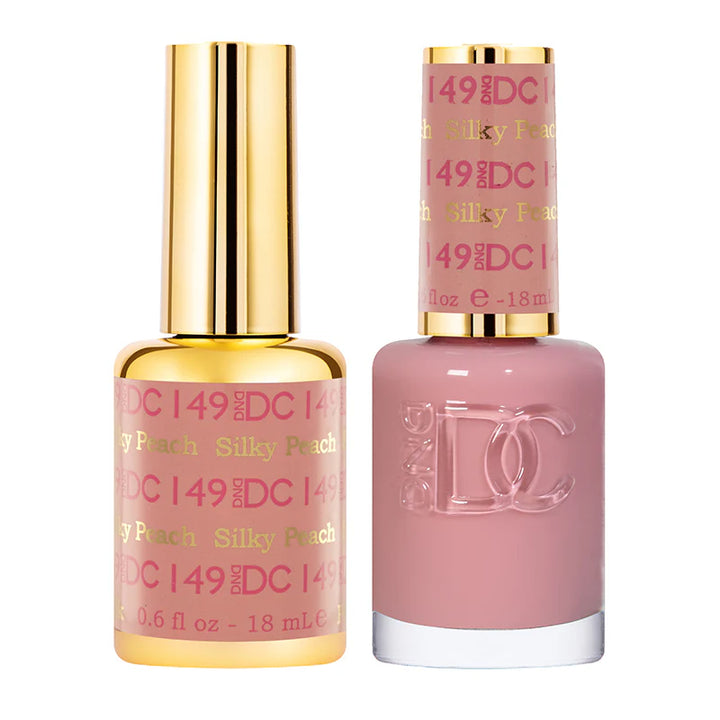 #149 - DND DC Gel UV/LED Soak Off Gel Polish - Silky Peach