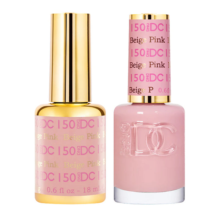 #150 - DND DC Gel UV/LED Soak Off Gel Polish - Beige Pink