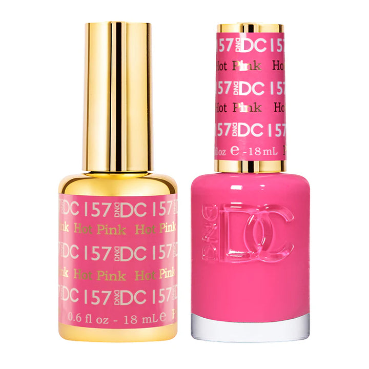 #157 - DND DC Gel UV/LED Soak Off Gel Polish - Hot Pink