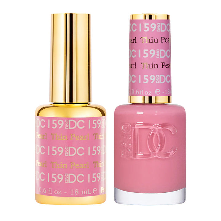 #159 - DND DC Gel UV/LED Soak Off Gel Polish - Thin Pearl