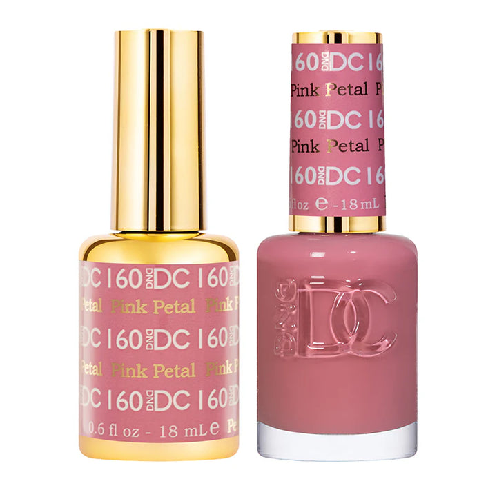 #160 - DND DC Gel UV/LED Soak Off Gel Polish - Pink Petal
