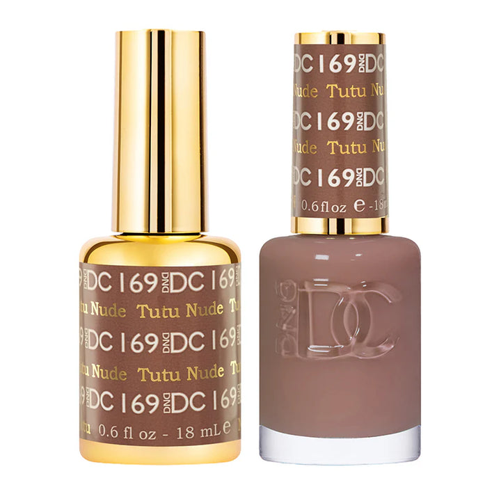 #169 - DND DC Gel UV/LED Soak Off Gel Polish - Tutu Nude
