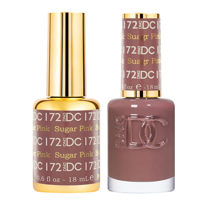 #172 - DND DC Gel UV/LED Soak Off Gel Polish - Sugar Pink