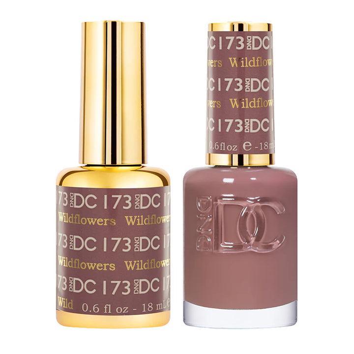 #173 - DND DC Gel UV/LED Soak Off Gel Polish - Wildflowers