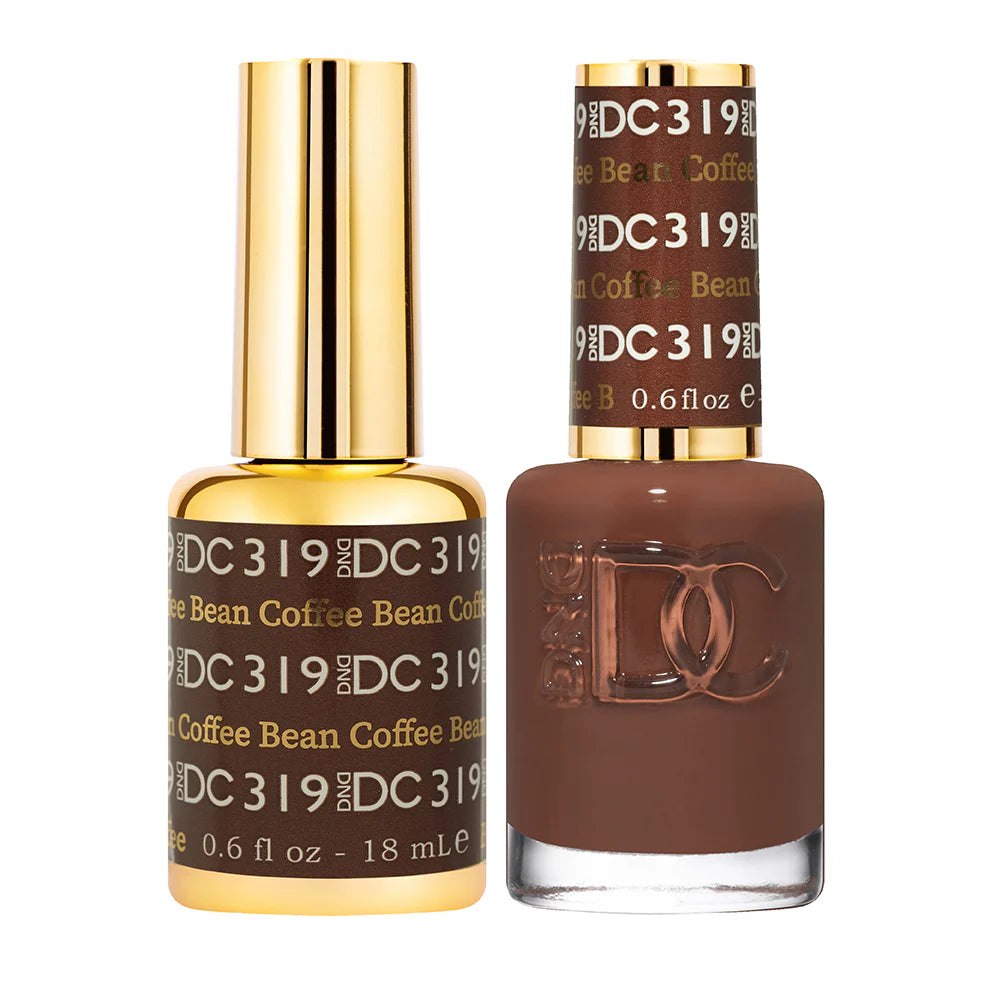 #319 - DND DC Gel UV/LED Soak Off Gel Polish - Coffee Bean