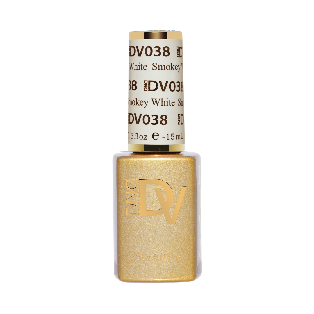 DND Diva #38 Smokey White – gel bottle
