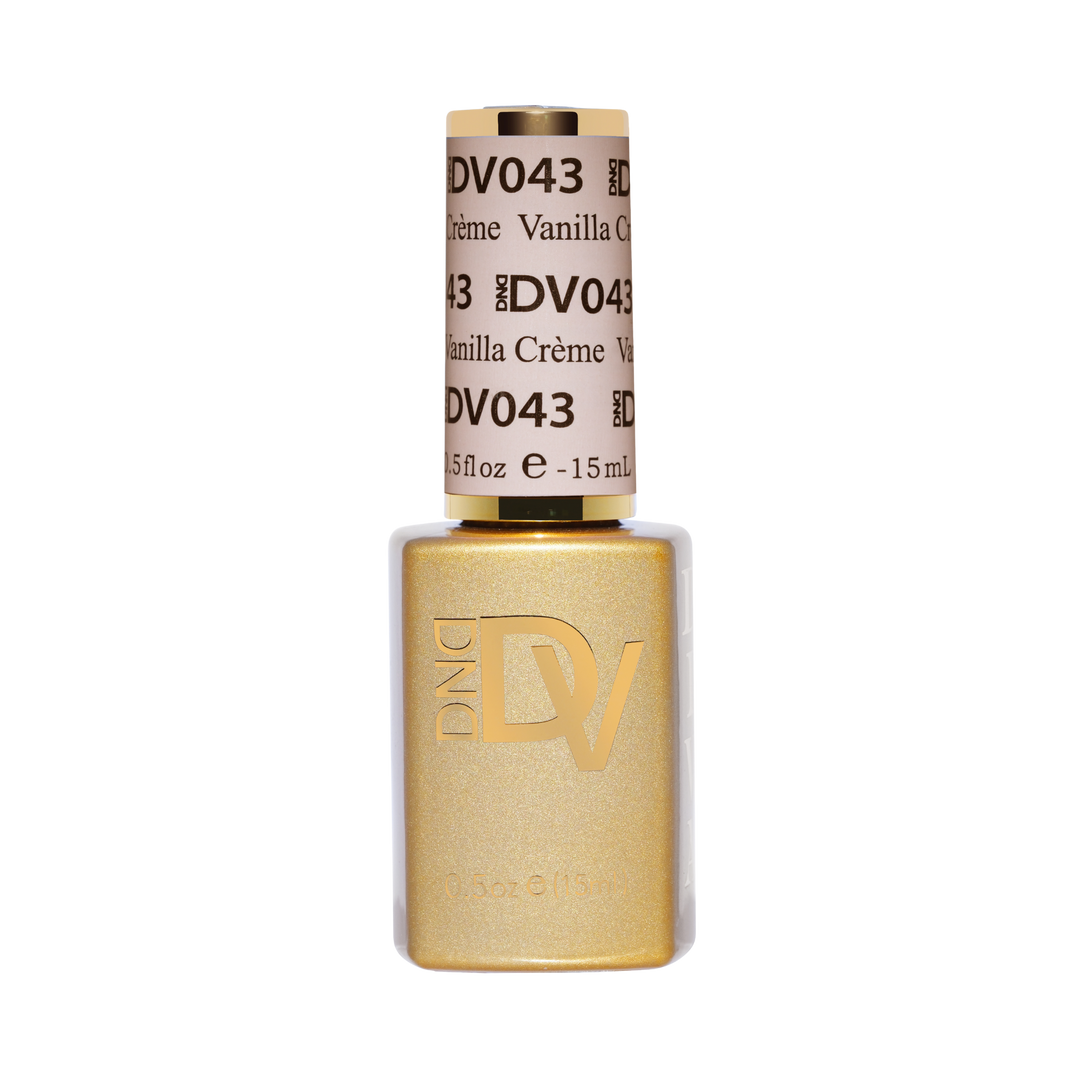 DND Diva #43 Vanilla Creme – gel bottle