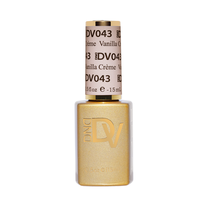 DND Diva #43 Vanilla Creme – gel bottle