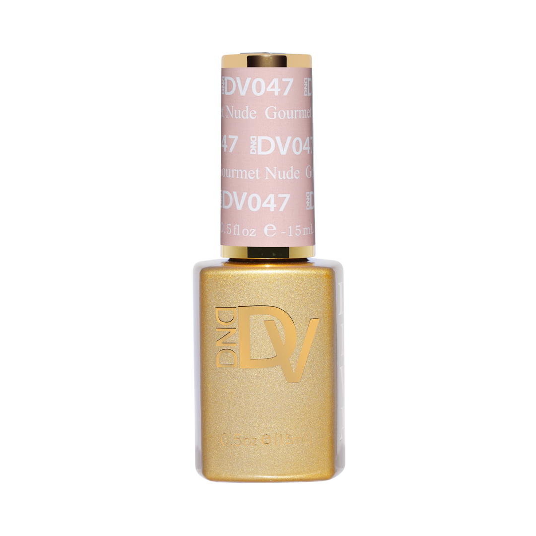 DND Diva #47 Gourmet Nude – gel bottle