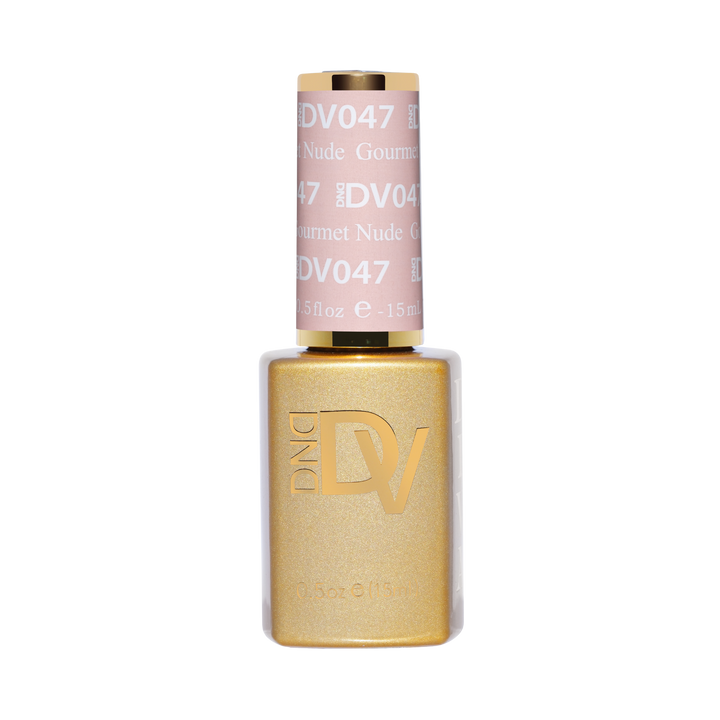 DND Diva #47 Gourmet Nude – gel bottle