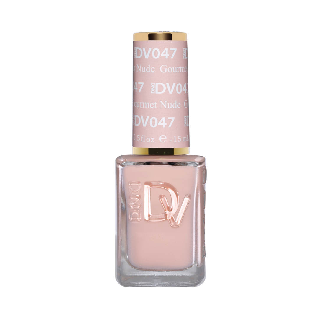 DND Diva #47 Gourmet Nude – lacquer bottle