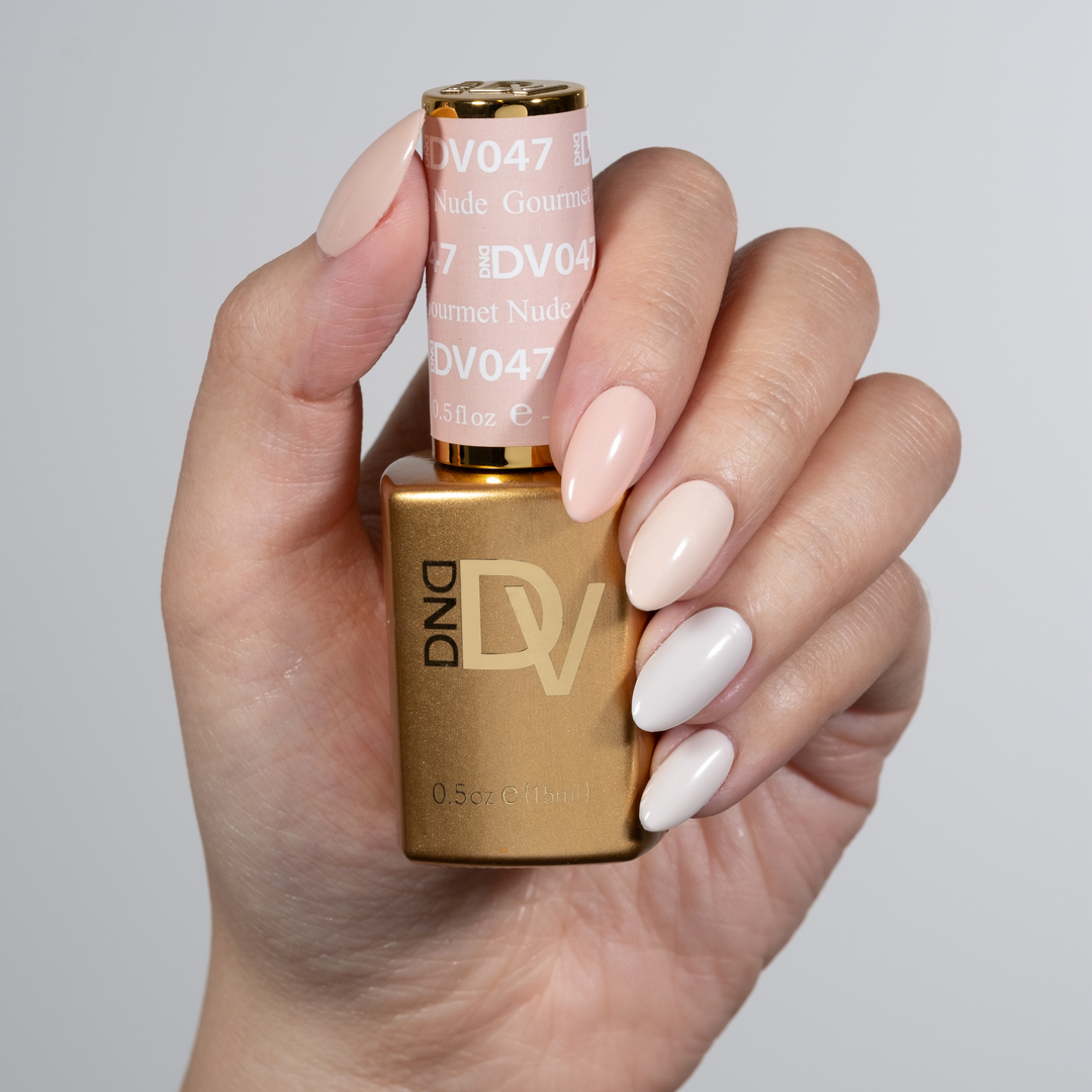 DND Diva #47 Gourmet Nude – nail swatch