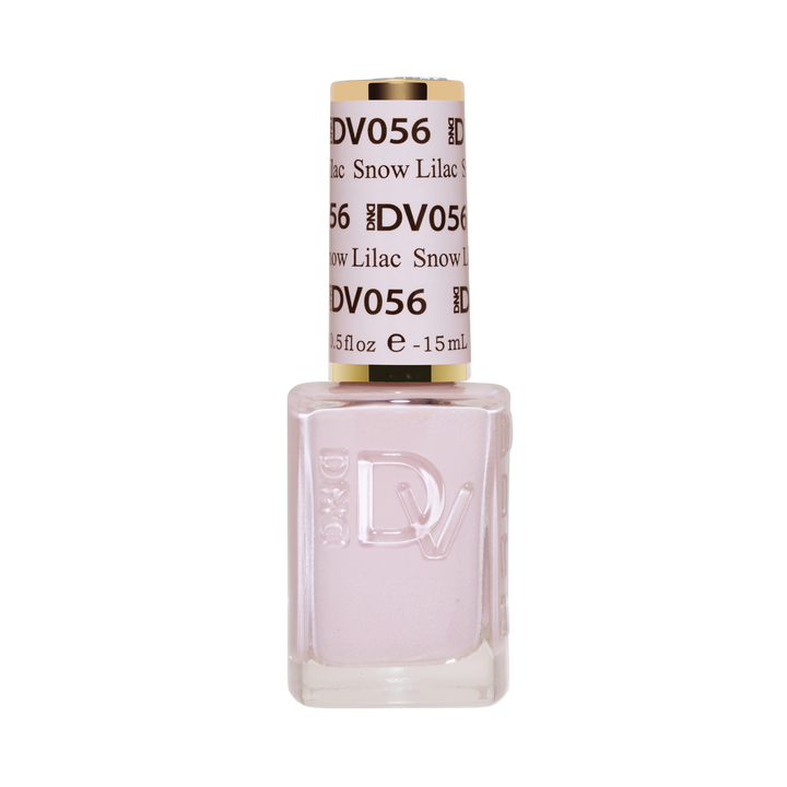 DND Diva #56 Snow Lilac – lacquer bottle