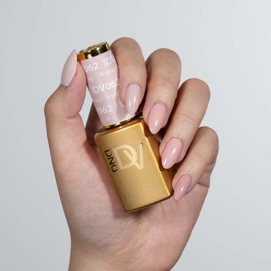 DND Diva #62 Winter Wedding – nail swatch 3