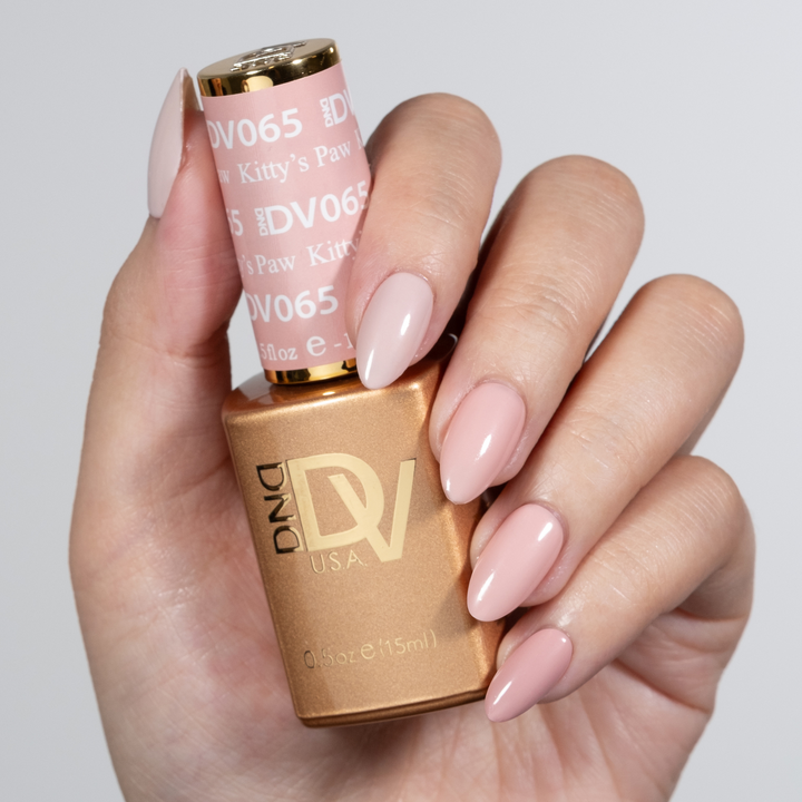 DND Diva #65 Kitty's Paw – nail swatch 2