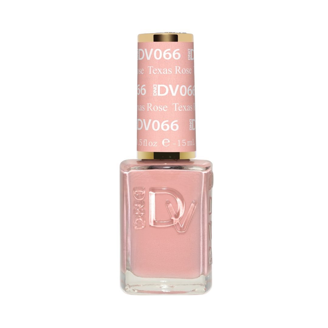 DND Diva #66 Texas Rose – lacquer bottle