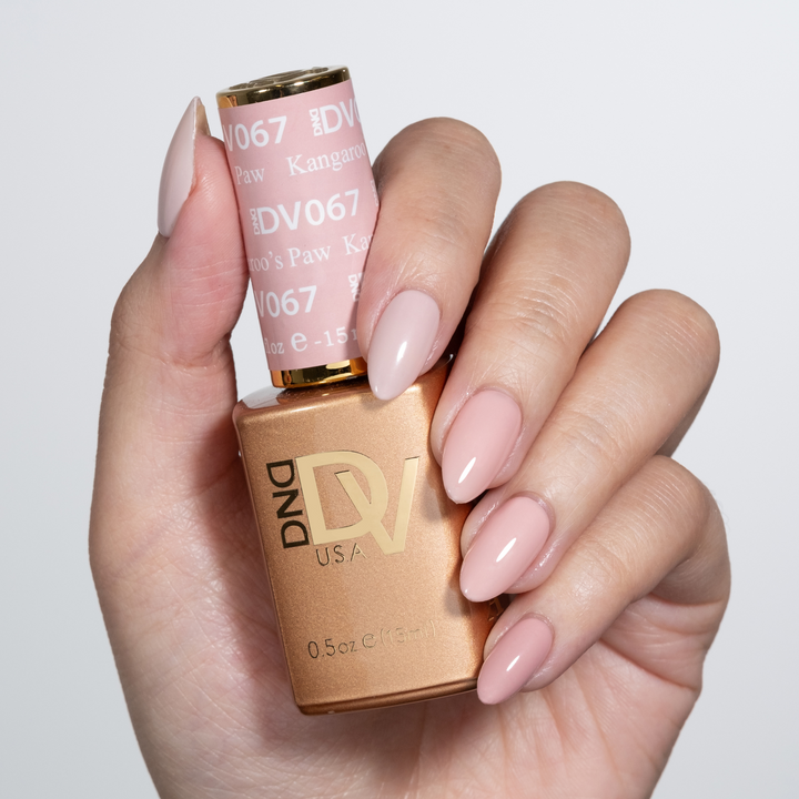 DND Diva #67 Kangaroo's Paw – nail swatch 3