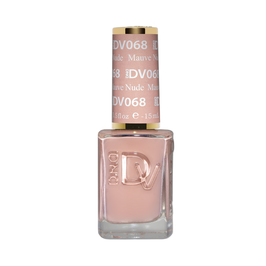 DND Diva #68 Mauve Nude – lacquer bottle