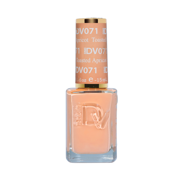 DND Diva #71 Toasted Apricot – lacquer bottle