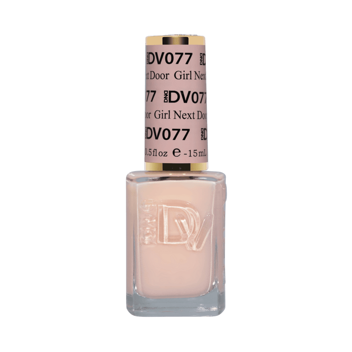 DND Diva #77 Girl Next Door – lacquer bottle