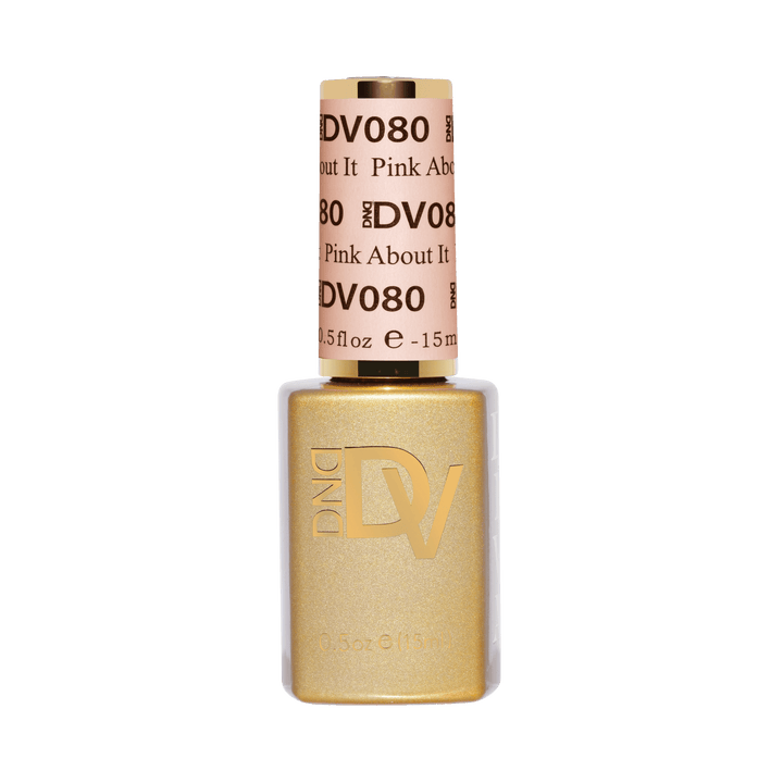 DND Diva #80 Pink About It – gel bottle