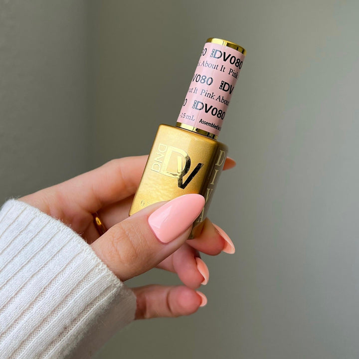 DND Diva #80 Pink About It – nail swatch 3