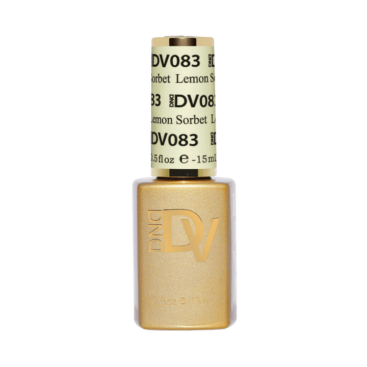 DND Diva #83 Lemon Sorbet – gel bottle