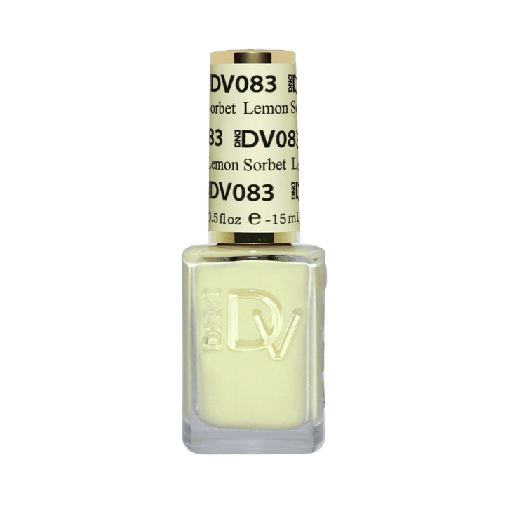 DND Diva #83 Lemon Sorbet – lacquer bottle