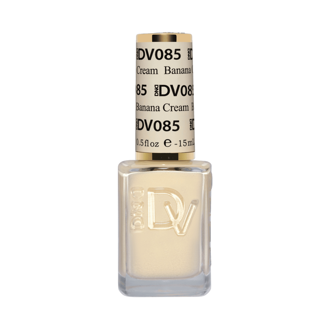 DND Diva #85 Banana Cream – lacquer bottle