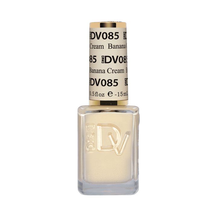 DND Diva #85 Banana Cream – lacquer bottle
