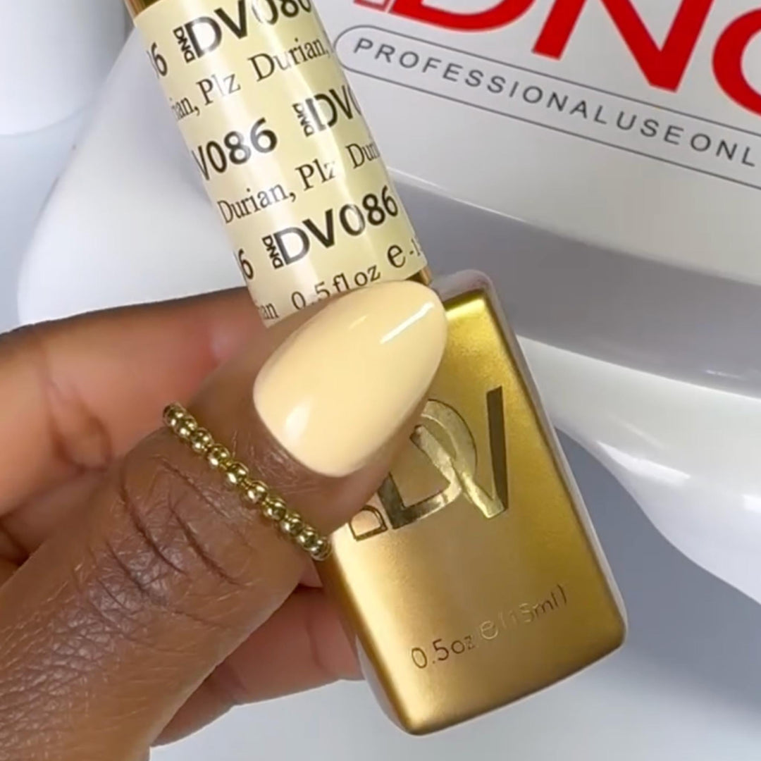 DND Diva #86 Plz Durian – nail swatch
