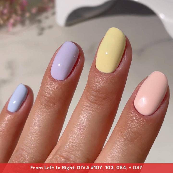 DND Diva #107 Tides Periwinkle – nail art