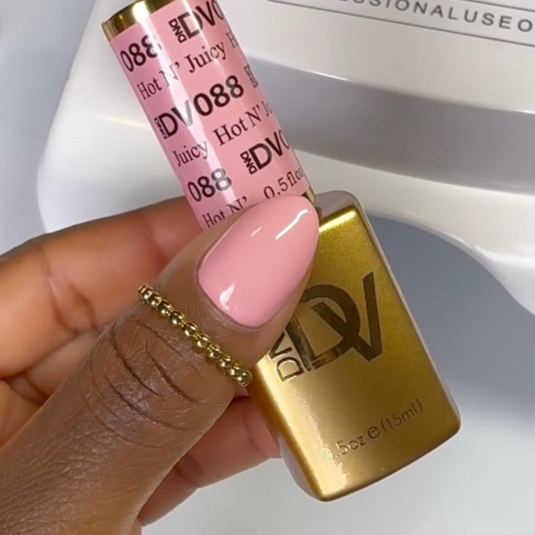 DND Diva #88 Hot N' Juicy – nail swatch 2
