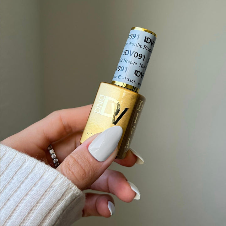 DND Diva #91 Breeze Nordic – nail swatch 3