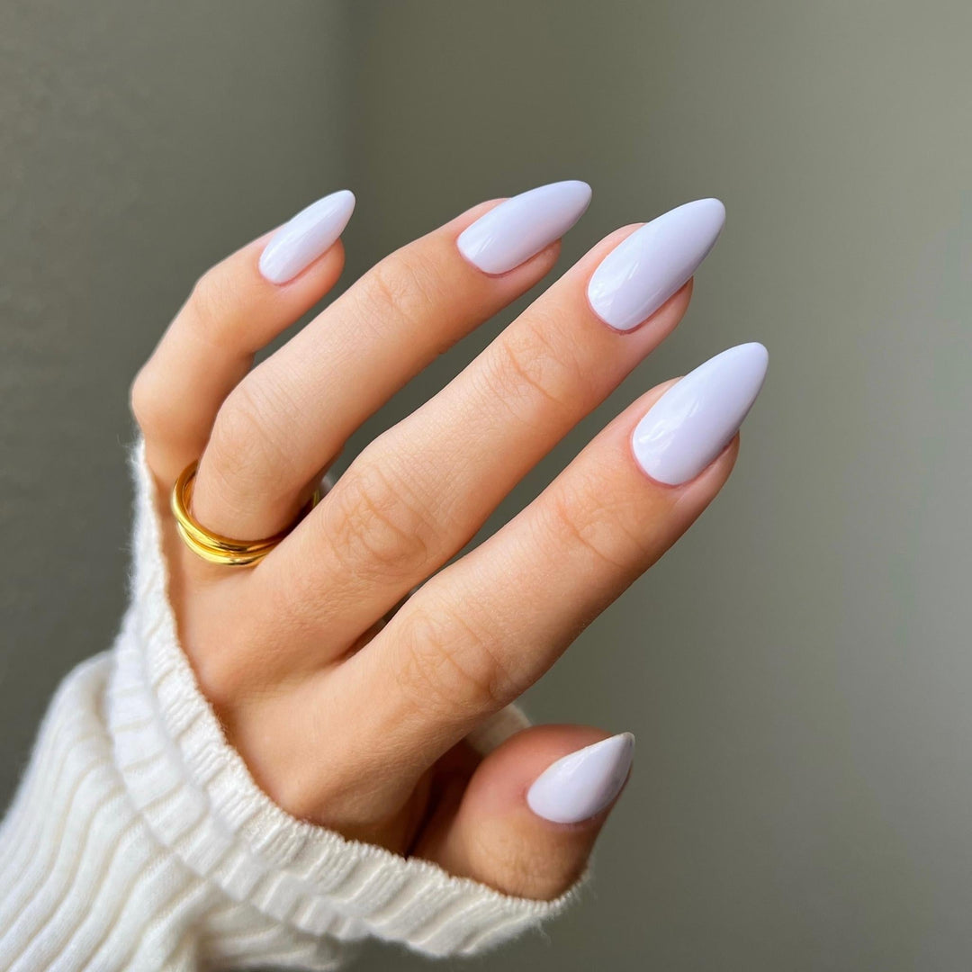DND Diva #101 Cotton Candy Lilac – nail swatch