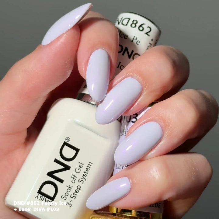 DND Diva #103 Lavender Dainty – nail art