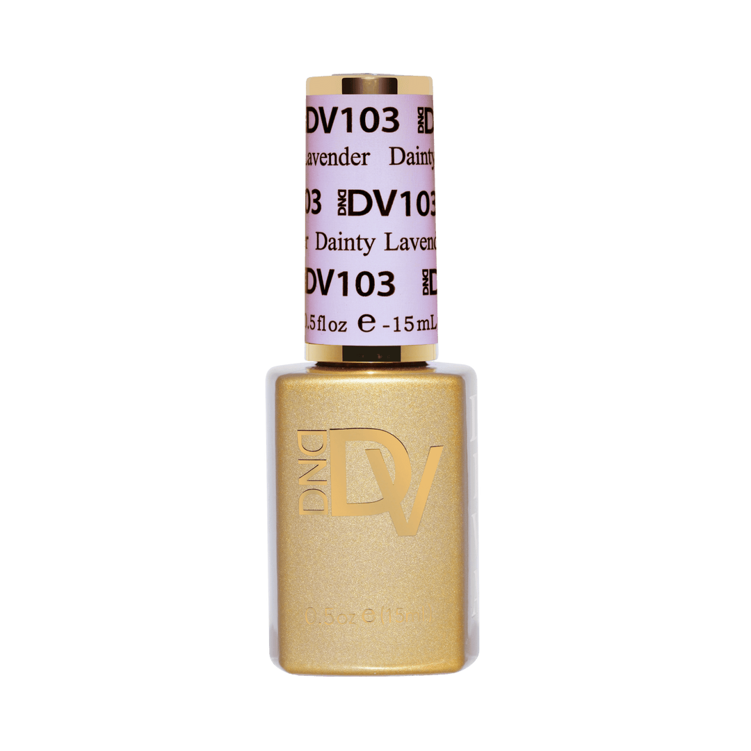 DND Diva #103 Lavender Dainty – gel bottle