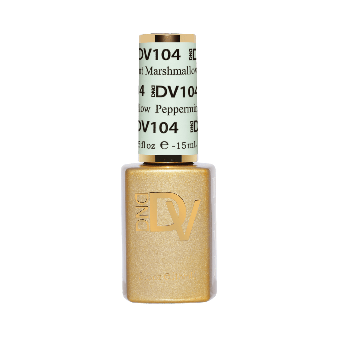 DND Diva #104 Marshmallow Peppermint – gel bottle