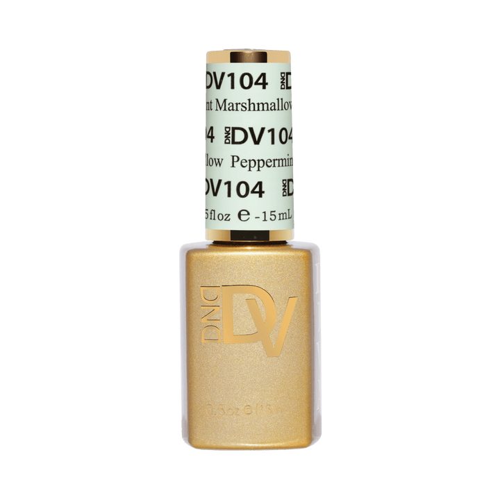 DND Diva #104 Marshmallow Peppermint – gel bottle