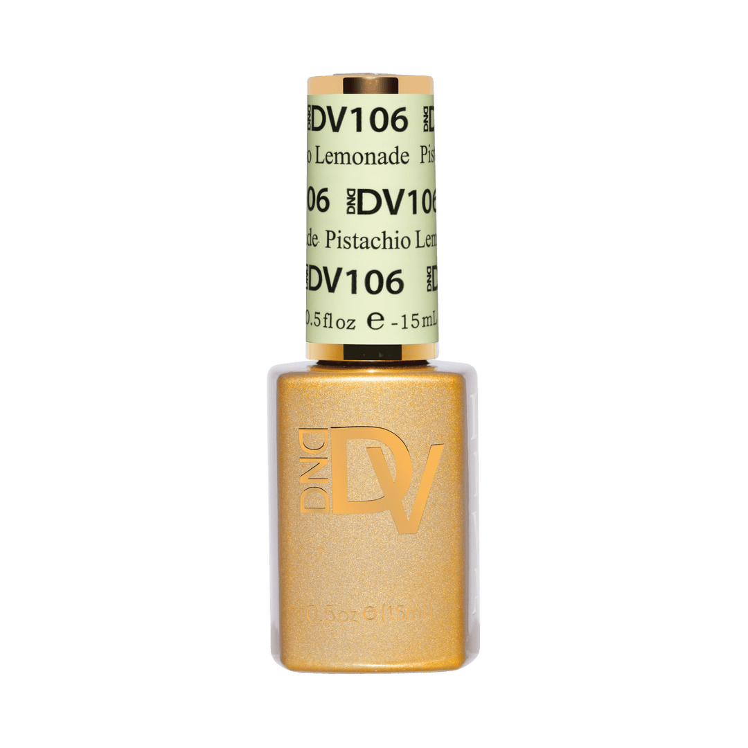 DND Diva #106 Lemonade Pistachio – gel bottle