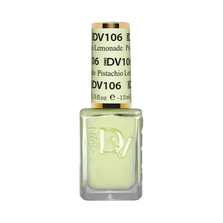 DND Diva #106 Lemonade Pistachio – lacquer bottle