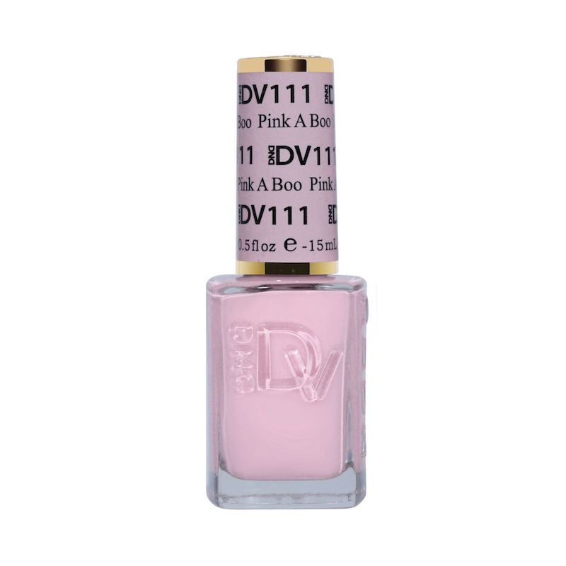 DND Diva #111 Pink A Boo – lacquer bottle