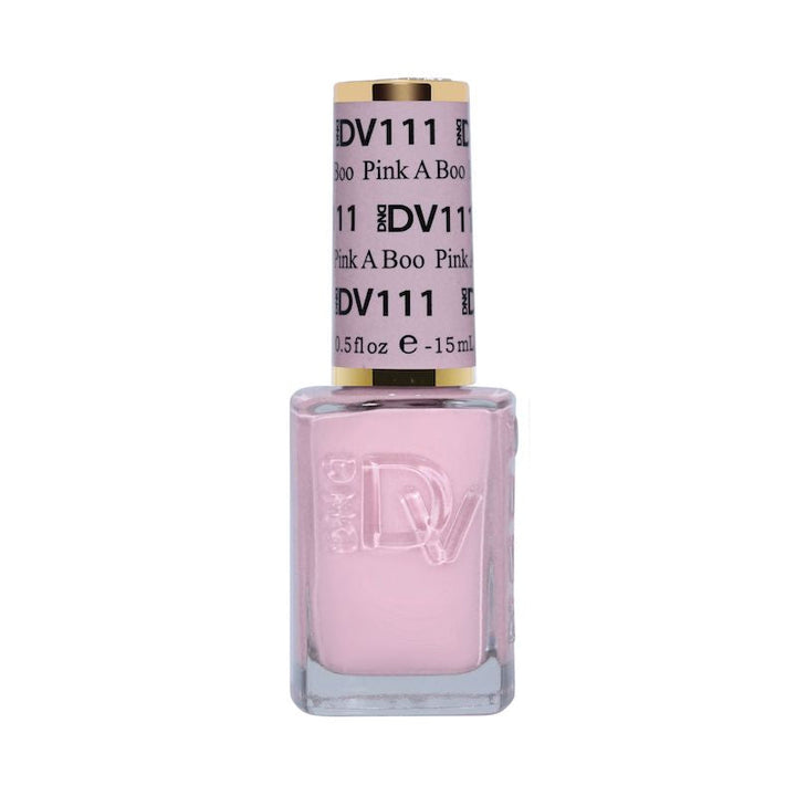 DND Diva #111 Pink A Boo – lacquer bottle