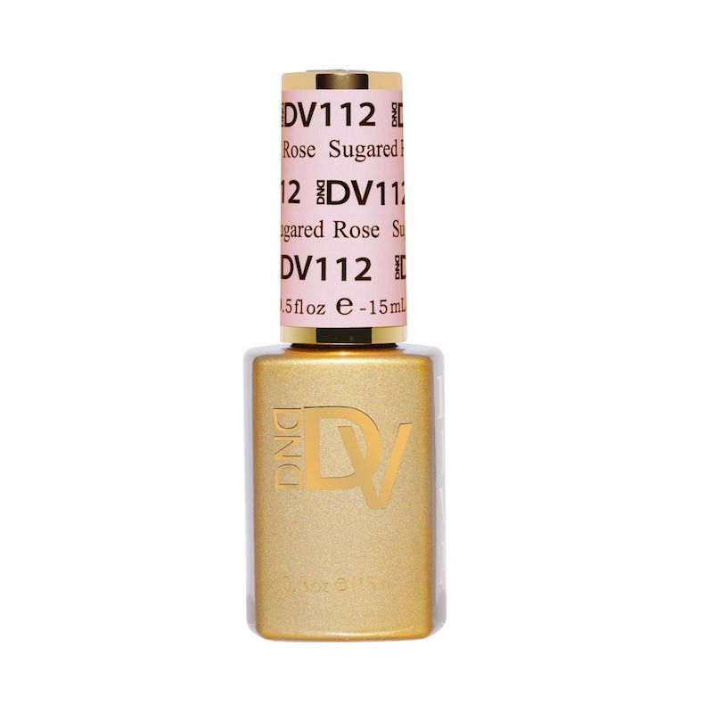 DND Diva #112 Sugared Rose – gel bottle